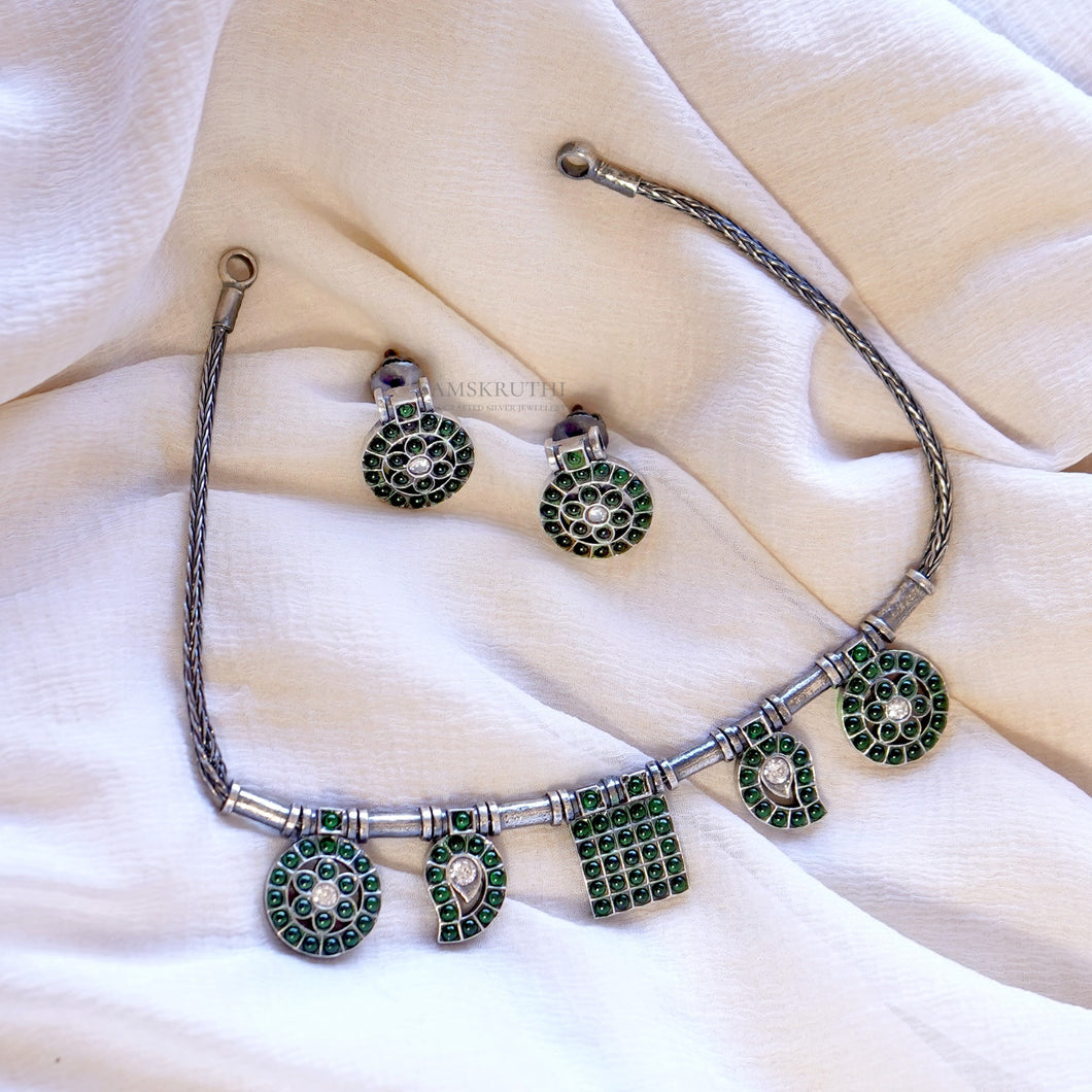 Green Mango Necklace set